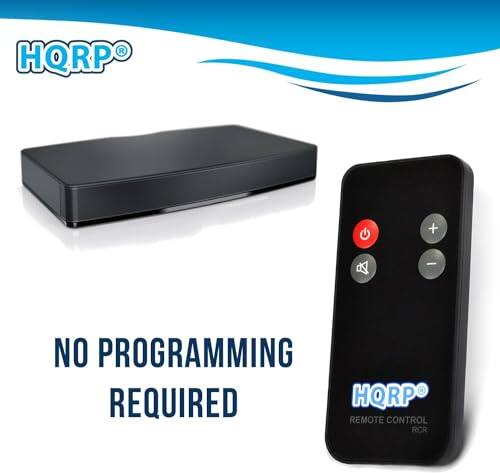 HQRP®  
NO PROGRAMMING REQUIRED  
HQRP® REMOTE CONTROL RCR