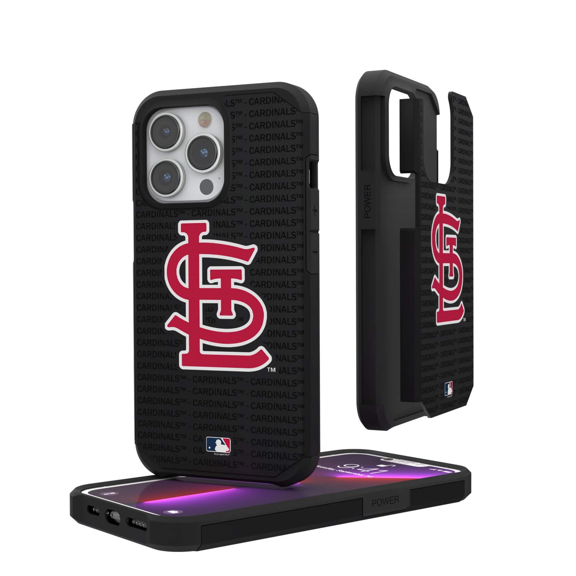 Keyscaper - MLB - St. Louis Cardinals - iPhone Text Backdrop Rugged Case - 12 mini/13 mini - Multicolor price history on PriceWatchPro