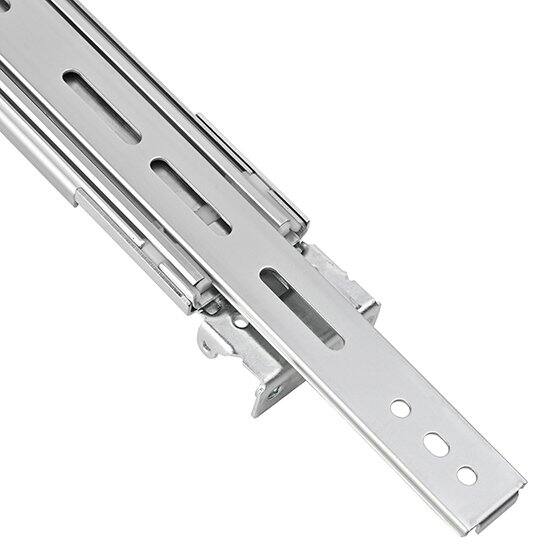 Alt View 1. SilverStone - High Quality Ball Bearing Sliding Rail Kit for Rackmount Chassis, SST-RMS09-20 - silver.