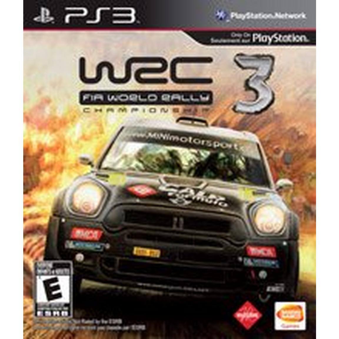 Front. BANDAI NAMCO Entertainment - WRC 3 FIA World Rally Championship 2012 - PlayStation 3.