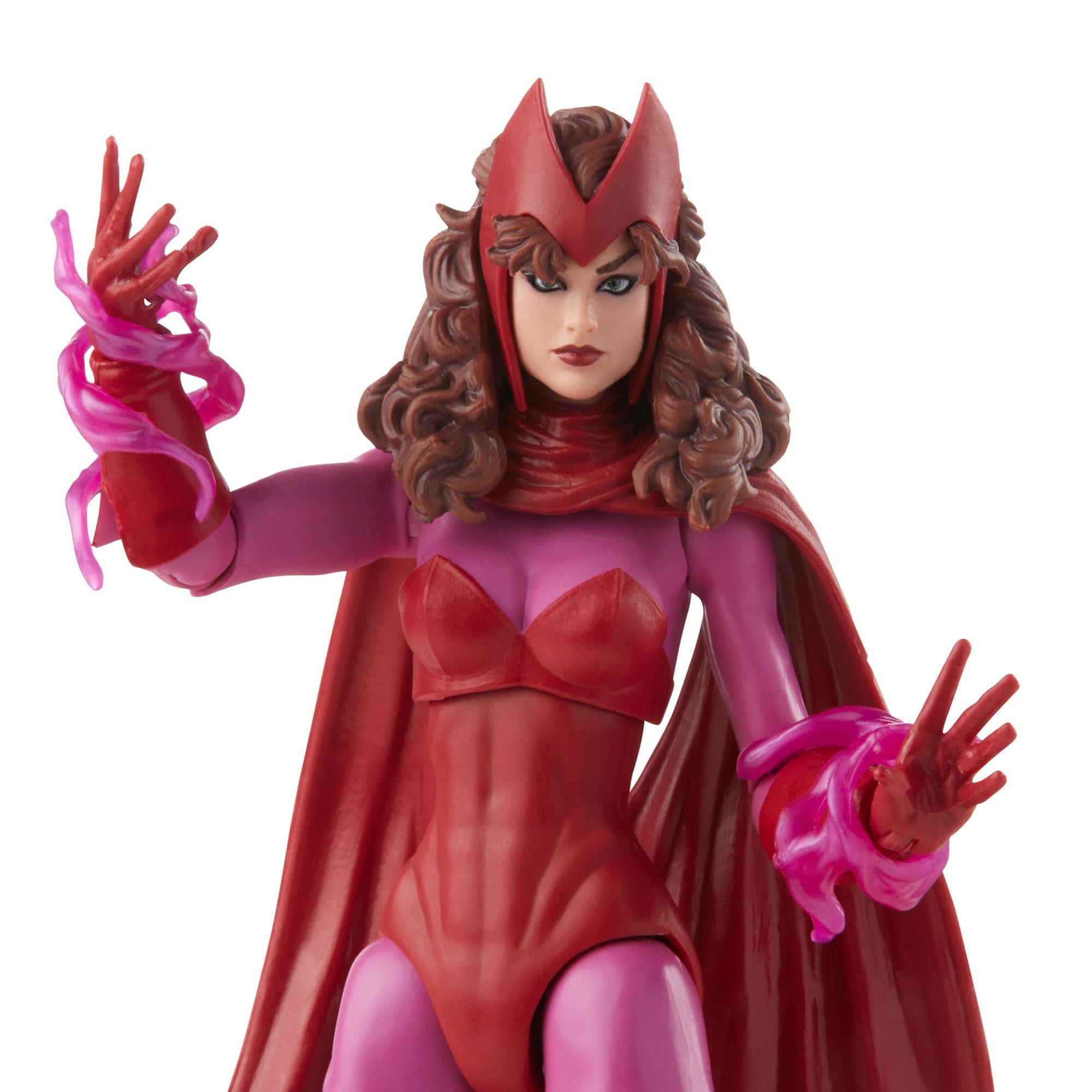 Alt View 2. Hasbro - Marvel Legends 6 Inch Scarlet Witch Action Figure - Red.