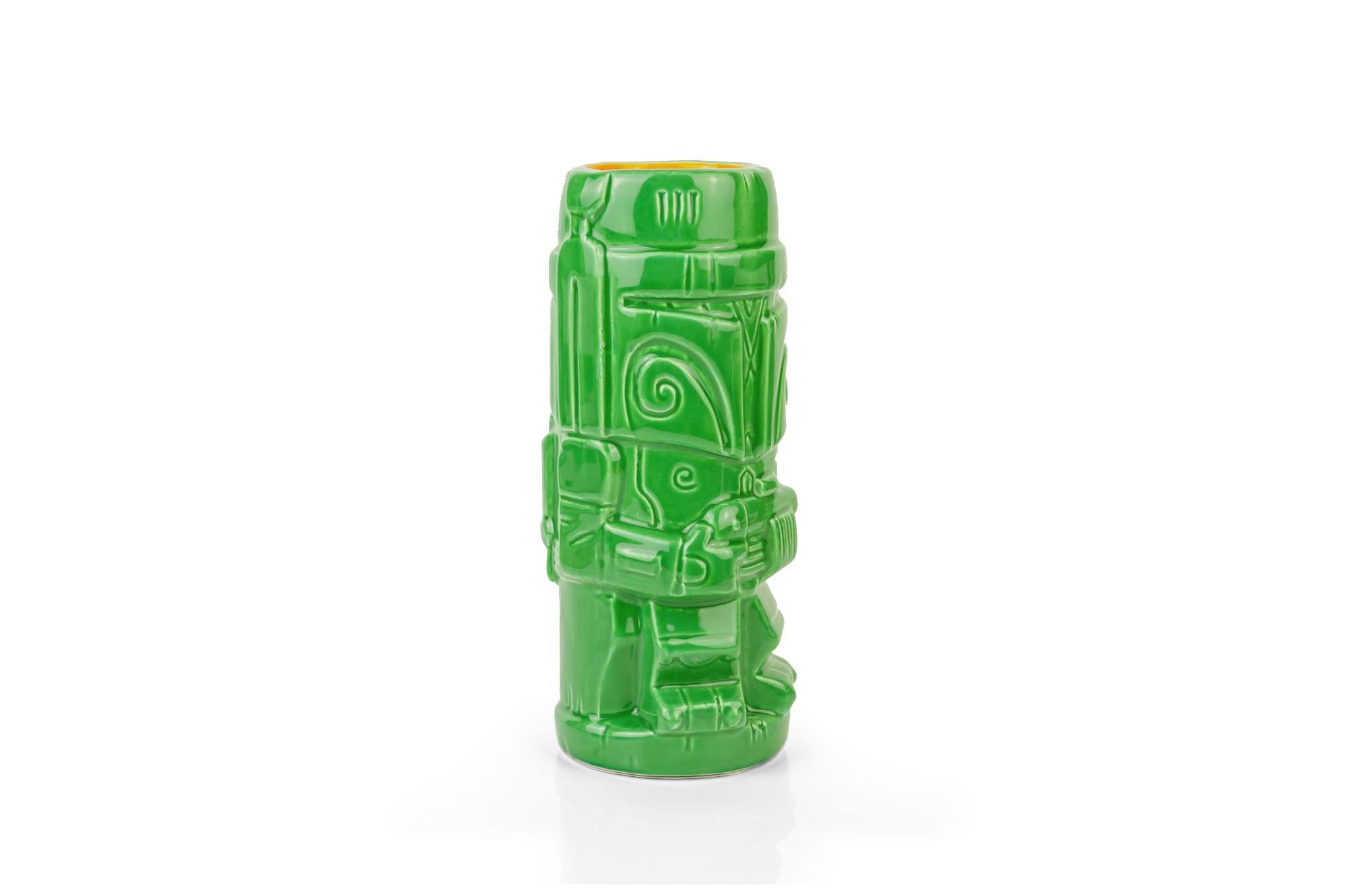 Alt View 1. Star Wars - Geeki Tikis Star Wars Boba Fett Mug | Ceramic Tiki Style Cup | Holds 13 Ounces - Green.