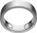 Front. Oura - Oura Ring 5 - Smart Ring - Size Before You Buy with OR5 Sizing Kit - Size 8 - Brushed Silver.