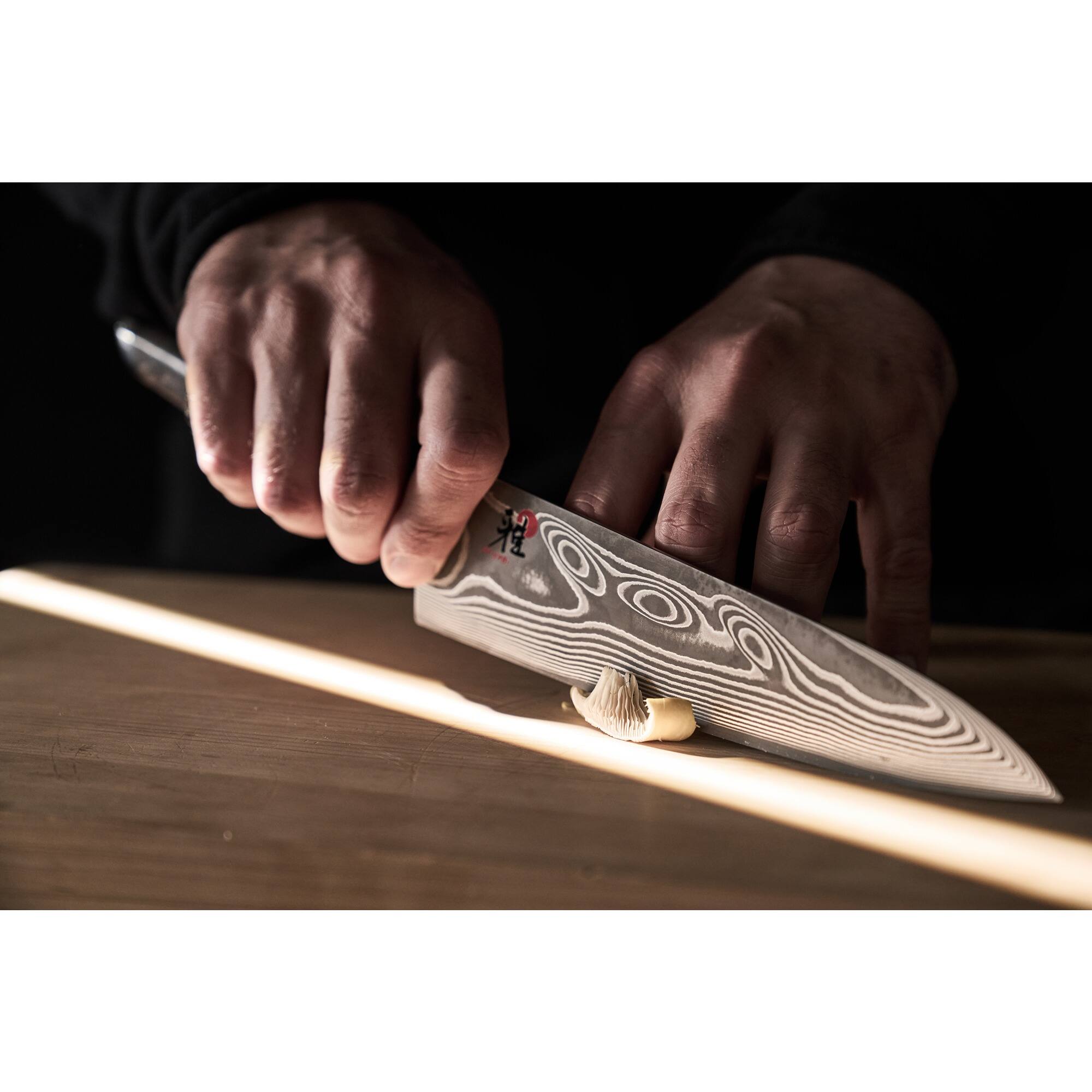 Alt View 3. Miyabi - MIYABI Iki 8-inch Chef's knife - Stainless Steel.