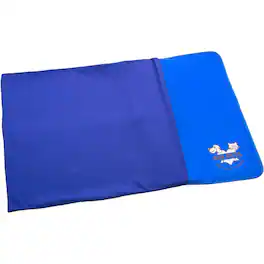Arf Pets - Cooling Mat Cover 35x55, Durable Protector, Machine Washable, Pet Cooling Pad Cover - Blue