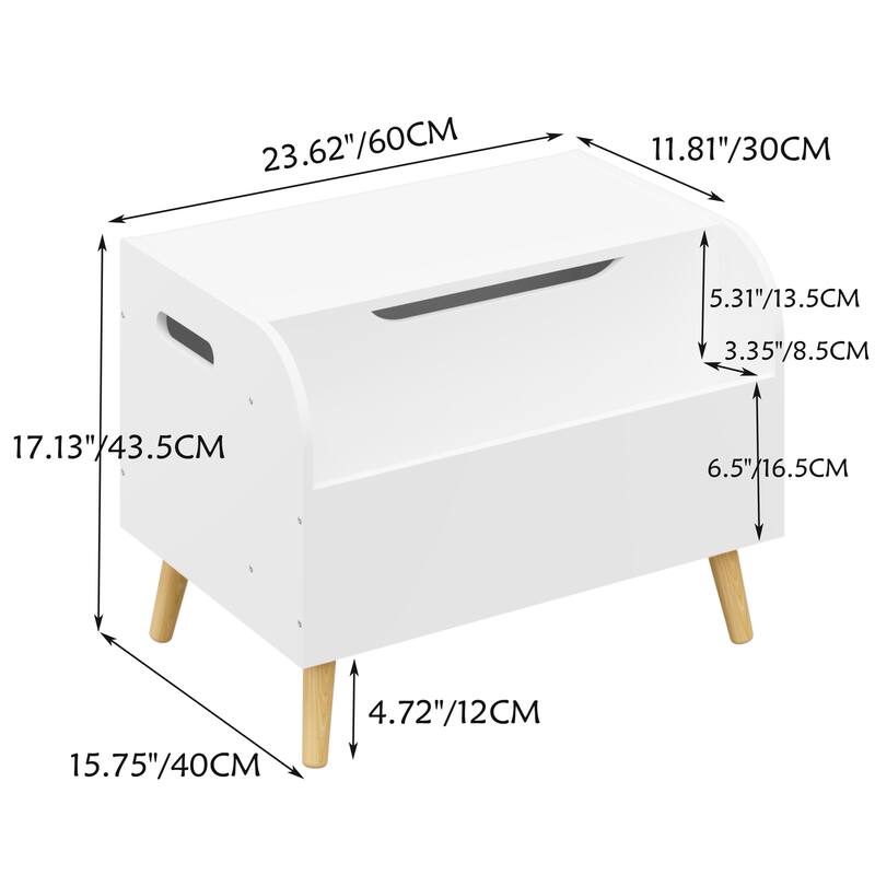 23.62"/60CM  
11.81"/30CM  
5.31"/13.5CM  
3.35"/8.5CM  
17.13"/43.5CM  
6.5"/16.5CM  
4.72"/12CM  
15.75"/40CM