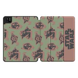 Keyscaper - Star Wars: The Mandalorian Pattern Tablet Case - Apple iPad Pro 13in (M4) - Grogu