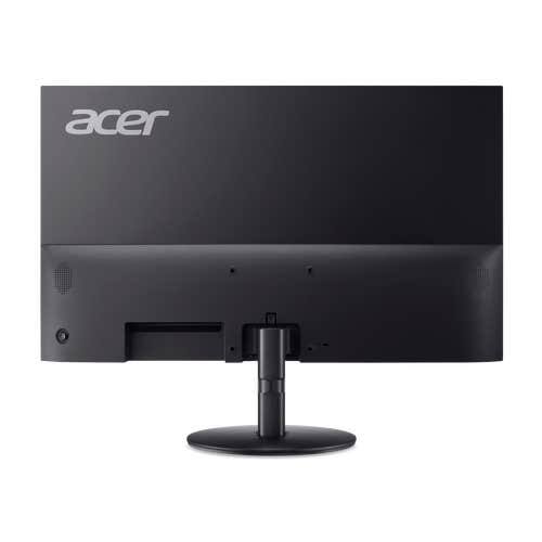 Back. Acer - Acer Essential SB243Y G0bi 23.8In Full HD IPS Monitor 120Hz 1920x1080 - Black.