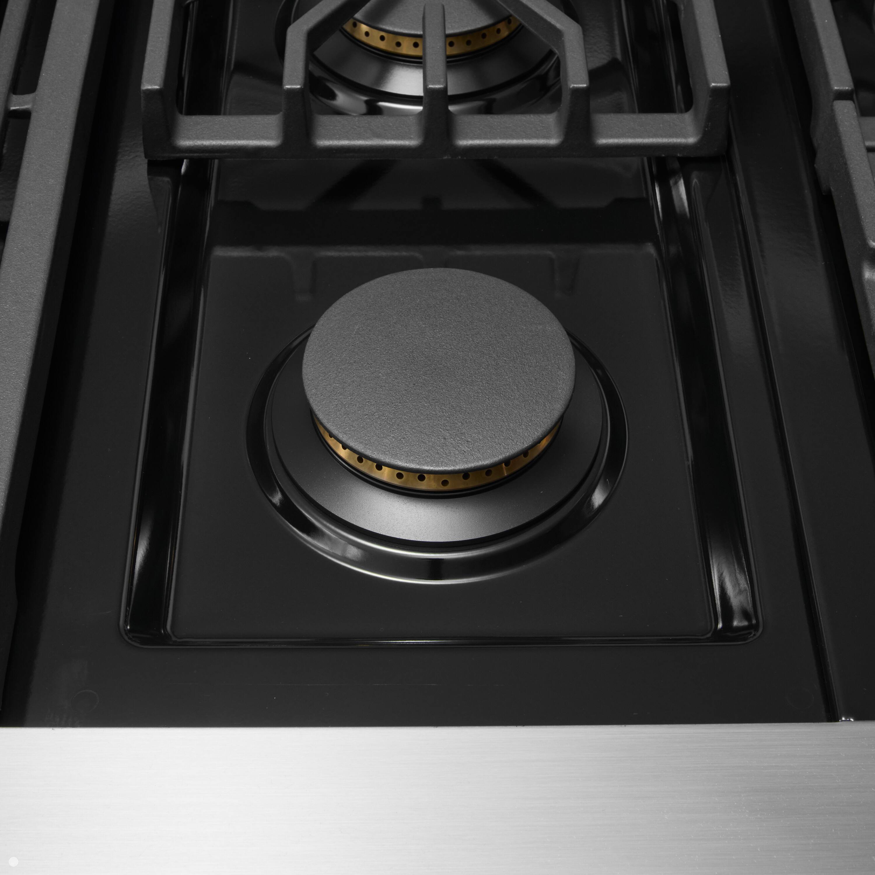 Alt View 10. Viking - 5-Series Gas Open Burner Range - Squall.
