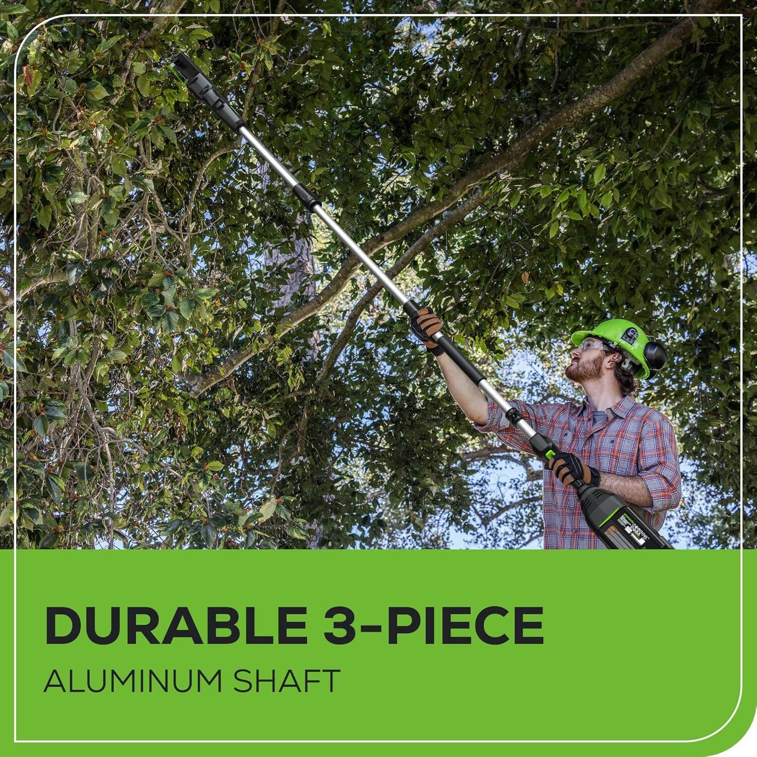 DURABLE 3-PIECE  
ALUMINUM SHAFT