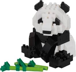 PopMarket - Nanoblock - Animals - Collection Series - Giant Panda Building Kit - Collectibles - Multicolor