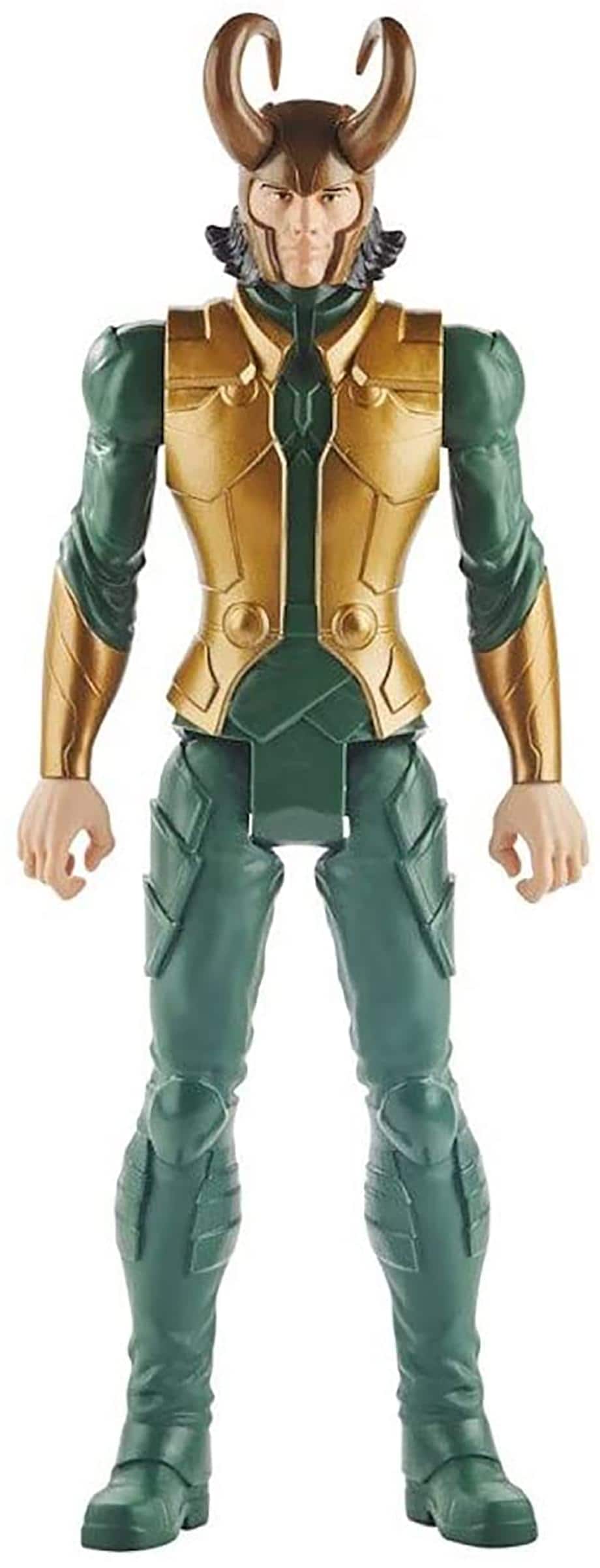 Hasbro - Marvel Avengers 12-Inch Titan Hero Series Loki Action Figure - Green