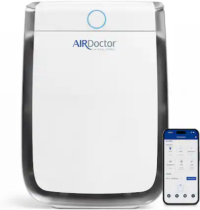 AIRDOCTOR BY IDEAL LIVING
3:49
Dashboard
Outside
Hollywood
68°F
53%
Moderate
Temp
Humidity
0
PUC
Moderate PM2.5
79.9 Cookie (upin3)
Low Pollen Count
Indoor
Filter By: All Rooms
Add New Device