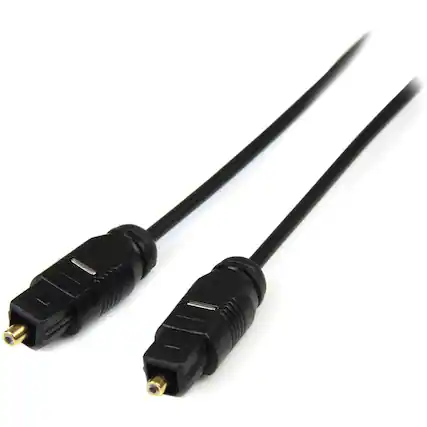 Front. StarTech.com - 3 ft Toslink SPDIF Optical Digital Audio Cable.