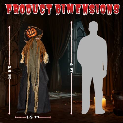PRODUCT DIMENSIONS 5.8 FT 6 FT 1.5 FT