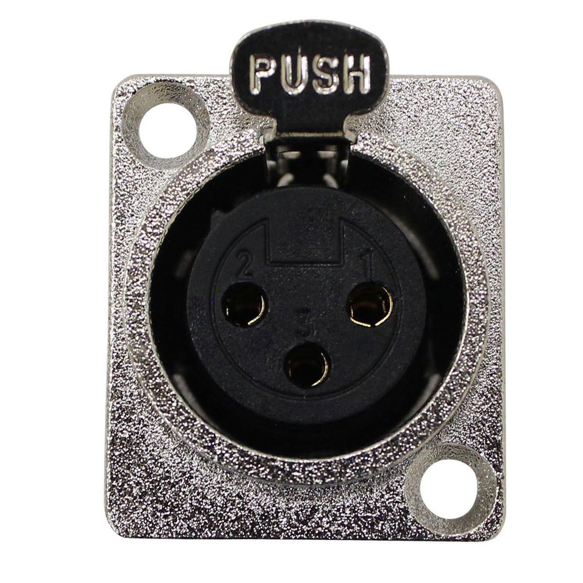 Alt View 2. ProX - ProX XC-3FDM XLR Female to Male Adapter for Panel Mount.