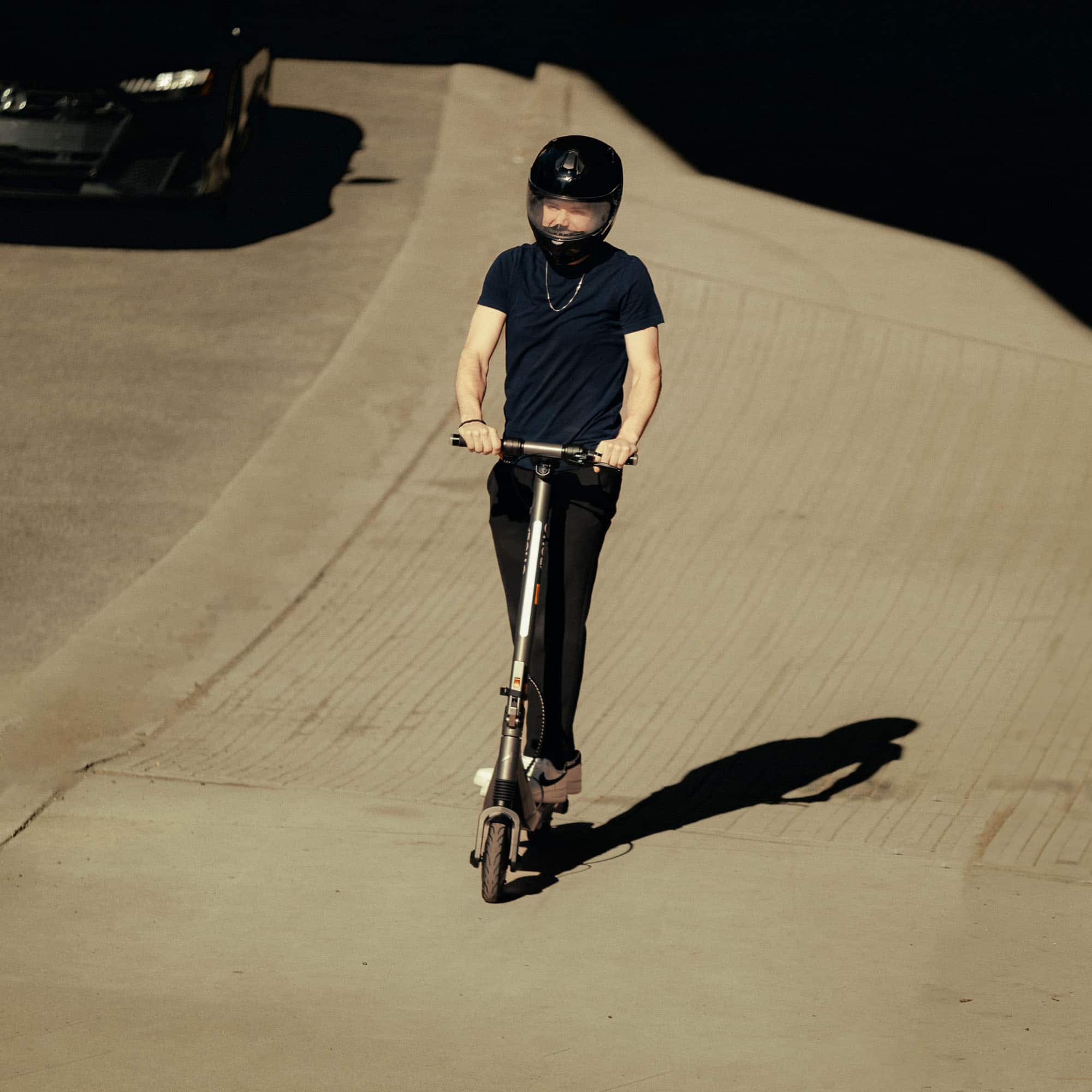 Alt View 18. Apollo - Go 2024 Premium Dual-Motor Electric Scooter w/40 mi Max Operating Range & 28 mph Max Speed - Space Gray.