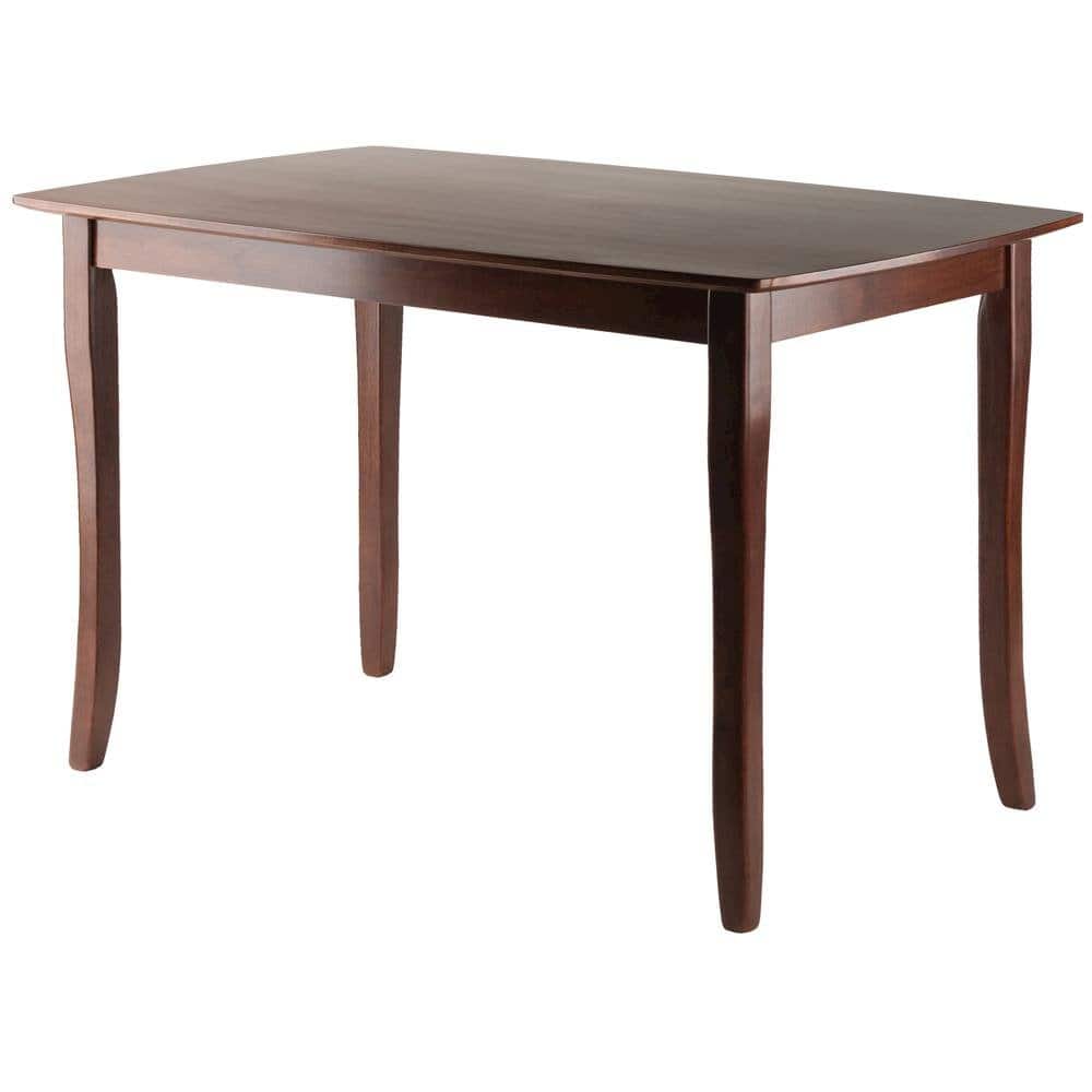 FurniFact - Square Dining Table – Small Square Kitchen Table with Solid Wood - Walnut price history on PriceWatchPro