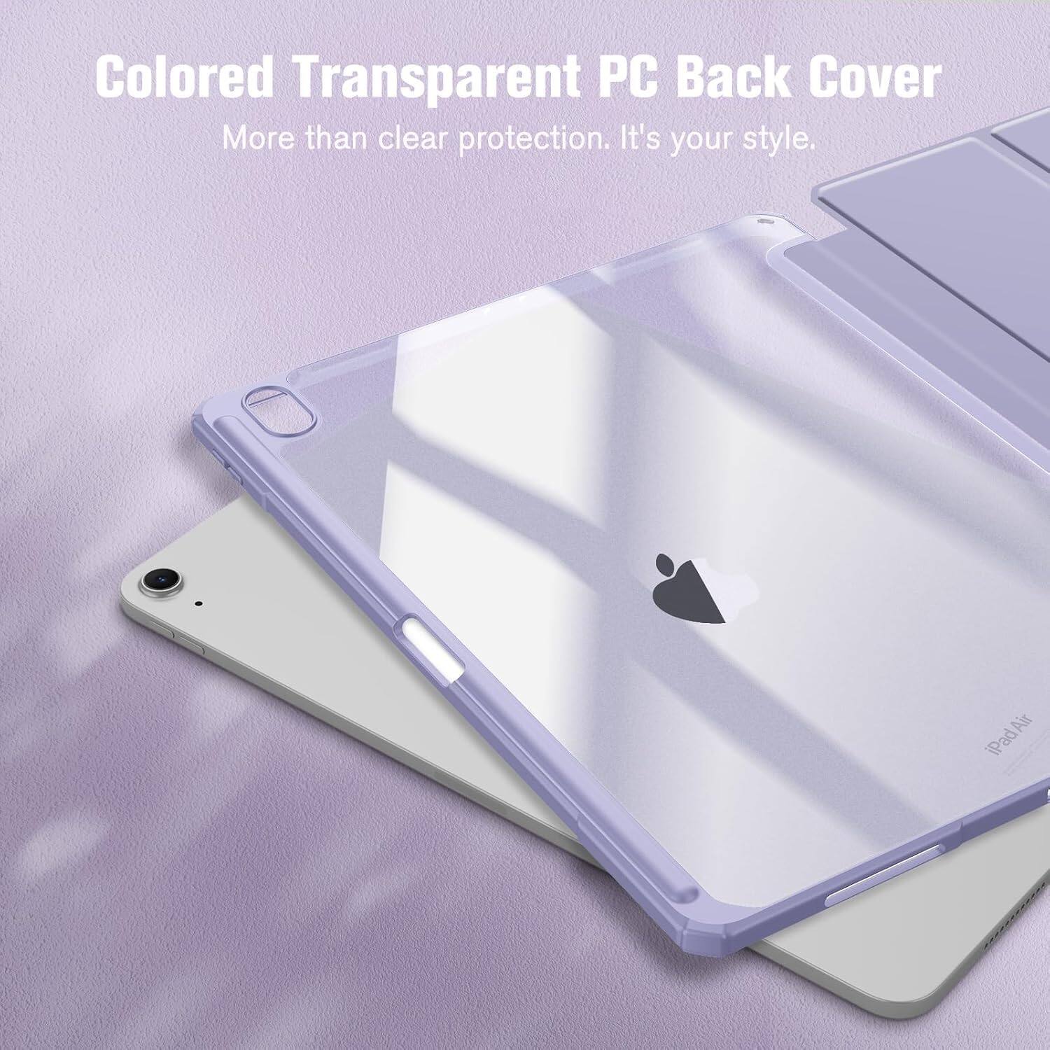 Colored Transparent PC Back Cover  
More than clear protection. It's your style.  
iPad Air
