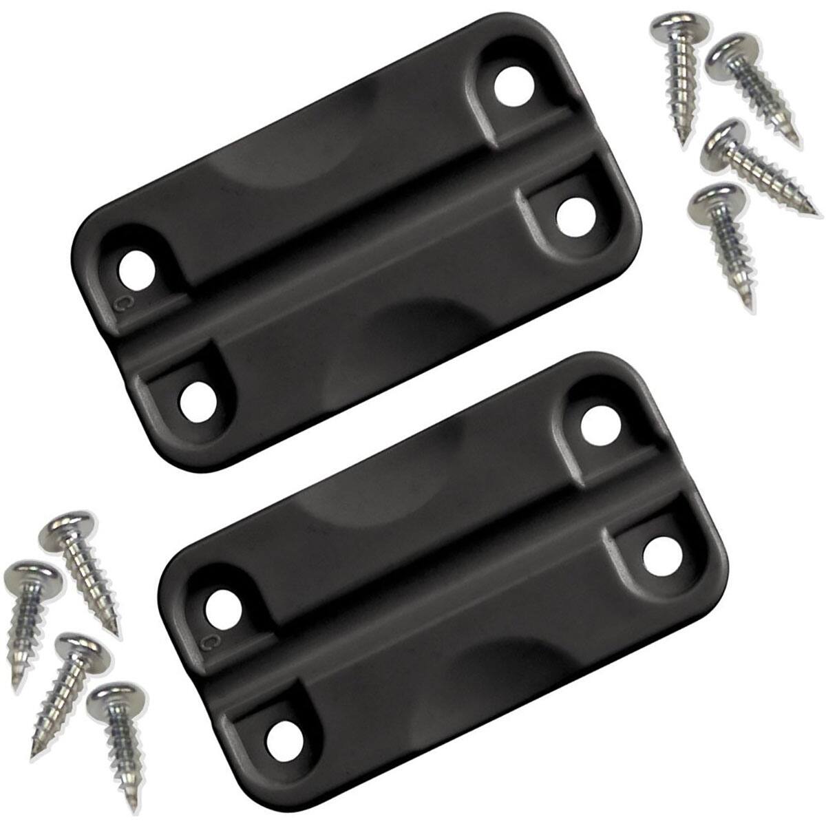 Front. Igloo - IGLOO Extended Life Riteflex Hinges - Universal Fit - Black - Black.