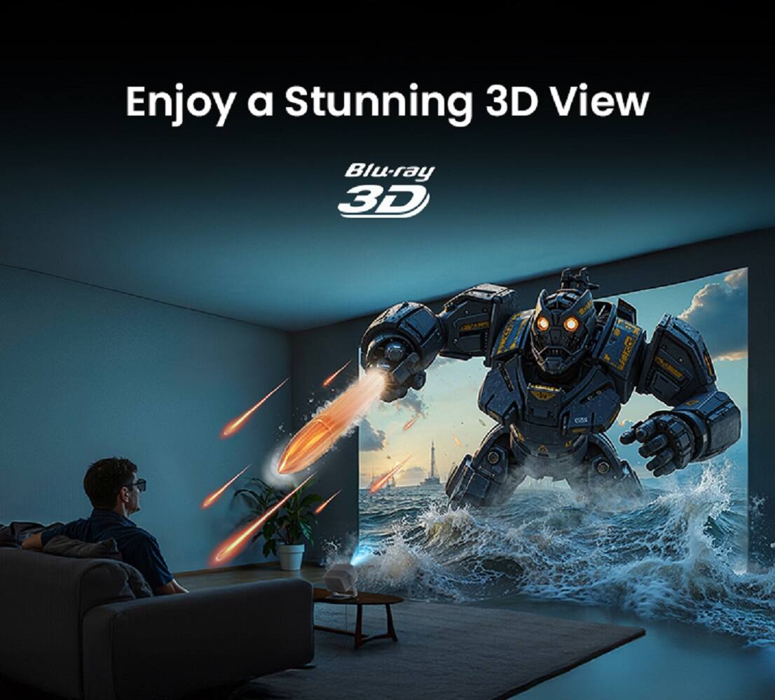 Enjoy a Stunning 3D View  
Blu-ray 3D