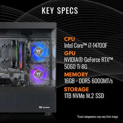Thermaltake LCGS View i560T 170 Gaming Desktop Intel Core i7,16GB Thermaltake LCGS View i560T 170 Gaming Desktop Intel Core i7,16GB