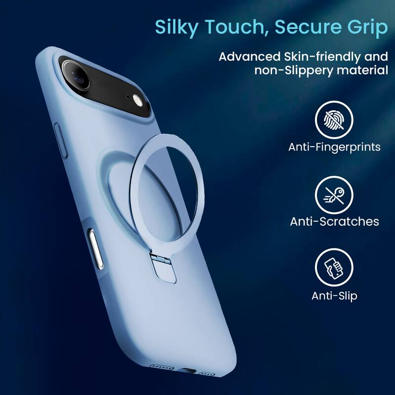 Silky Touch, Secure Grip

Advanced Skin-friendly and non-Slippery material

- Anti-Fingerprints
- Anti-Scratches
- Anti-Slip