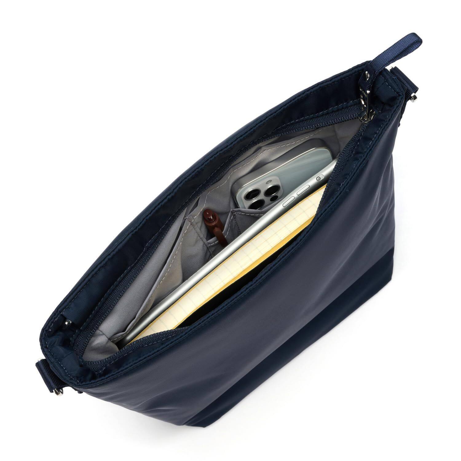 Alt View 2. Pacsafe - W 3-in-1 Sling, Navy - Navy.
