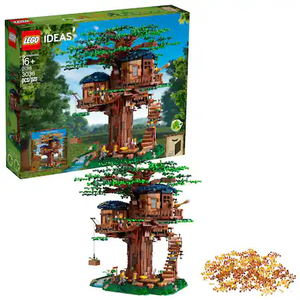 Front. LEGO - Ideas Tree House 21318.