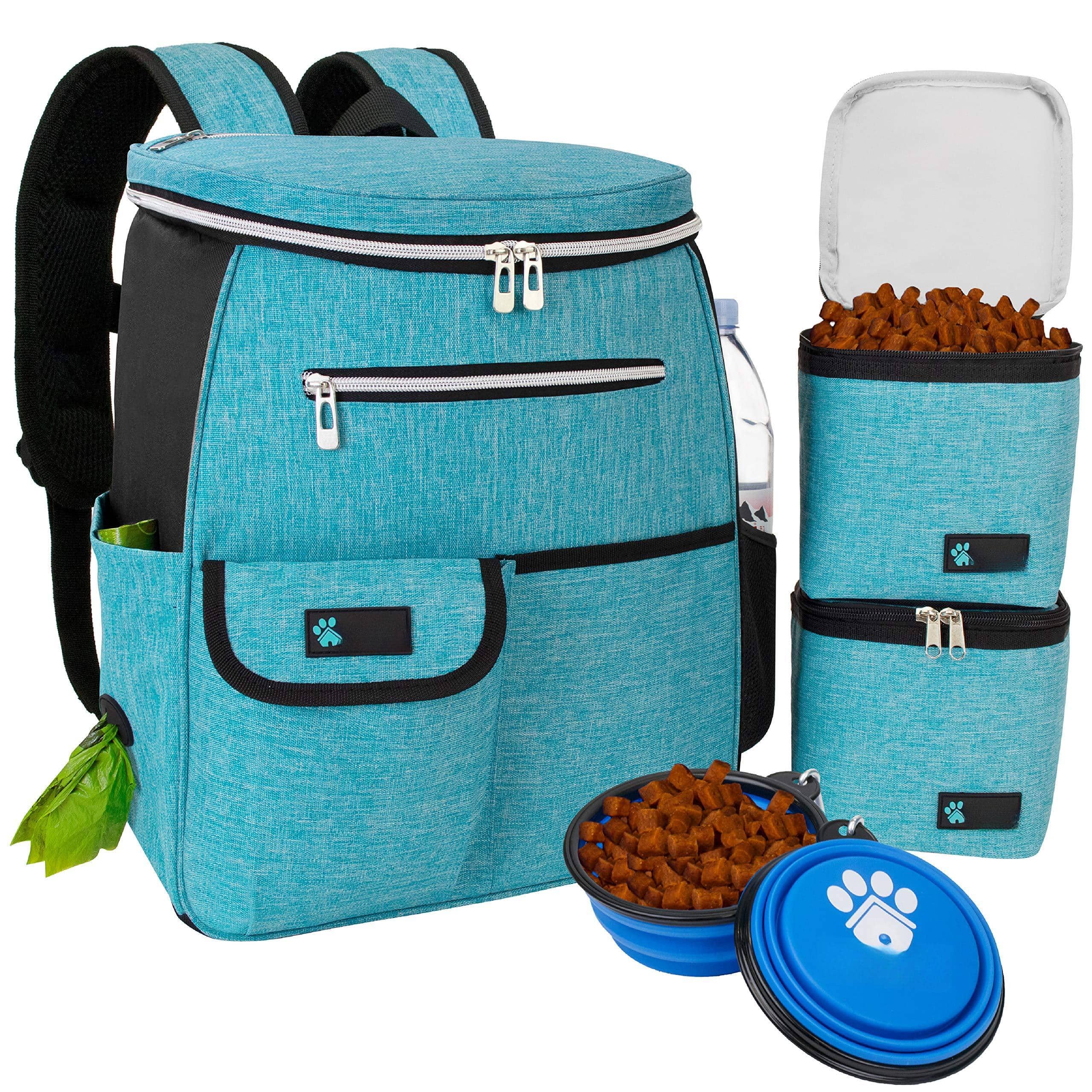 Live At Space - Dog Travel Bag Backpack Airline Approved Bags For Traveling Puppy Diaper Supplies Pet Camping Hiking Accessories Mom Gif