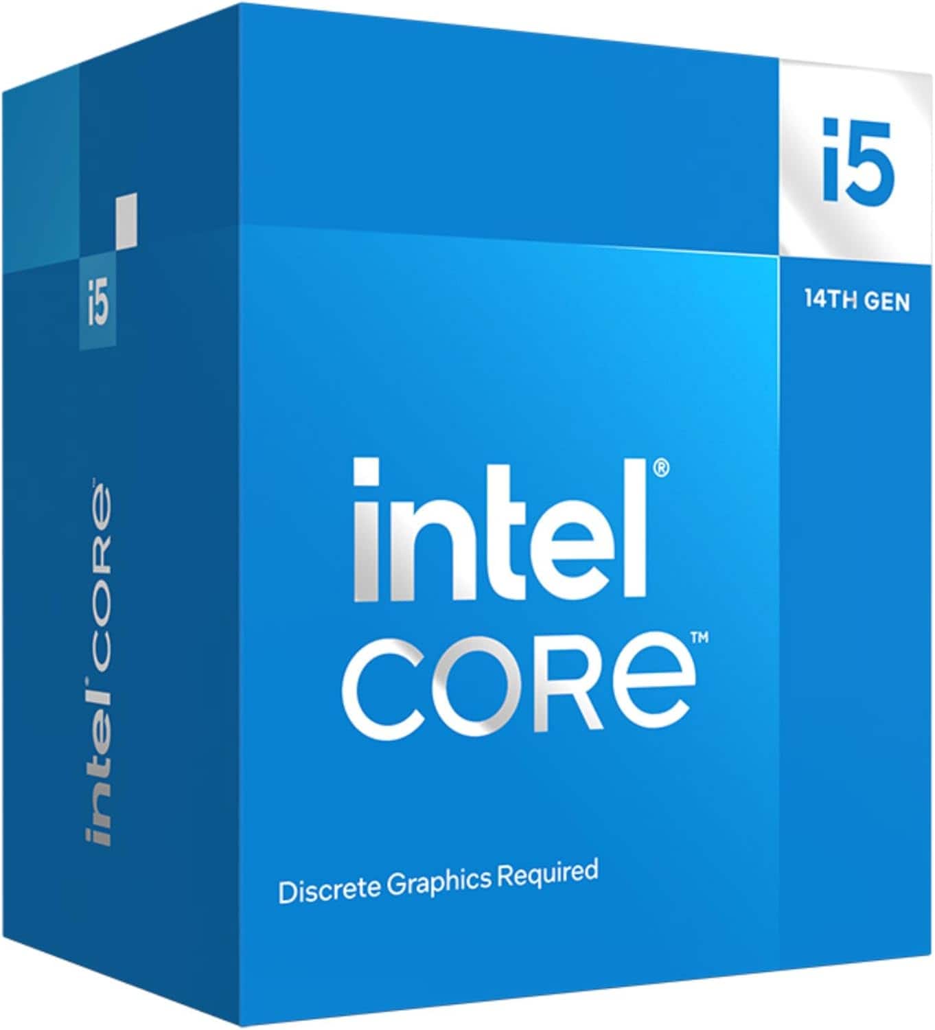 Intel - Core i5-14400F 14th Gen 10-Core 16-Thread - 4.7GHz Turbo Socket LGA1700 Unlocked Desktop Processor - Multi