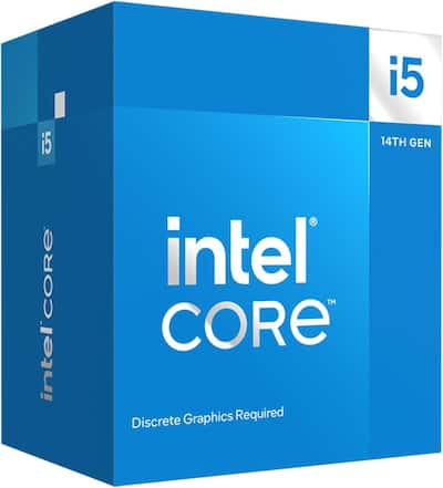 Intel Core i5 14400F 14th Gen 10 Core 16 Thread 4.7GHz Turbo Intel Core i5 14400F 14th Gen 10 Core 16 Thread 4.7GHz Turbo