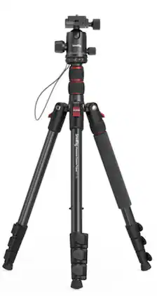 Smallrig - CT-10 Aluminum Travel Tripod with Ball Head for DSLR, Mirrorless Cameras and Smartphones-3935