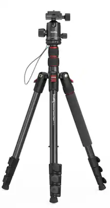 Front. Smallrig - SmallRig CT-10 Aluminum Travel Tripod with Ball Head for DSLR, Mirrorless Cameras and Smartphones-3935.