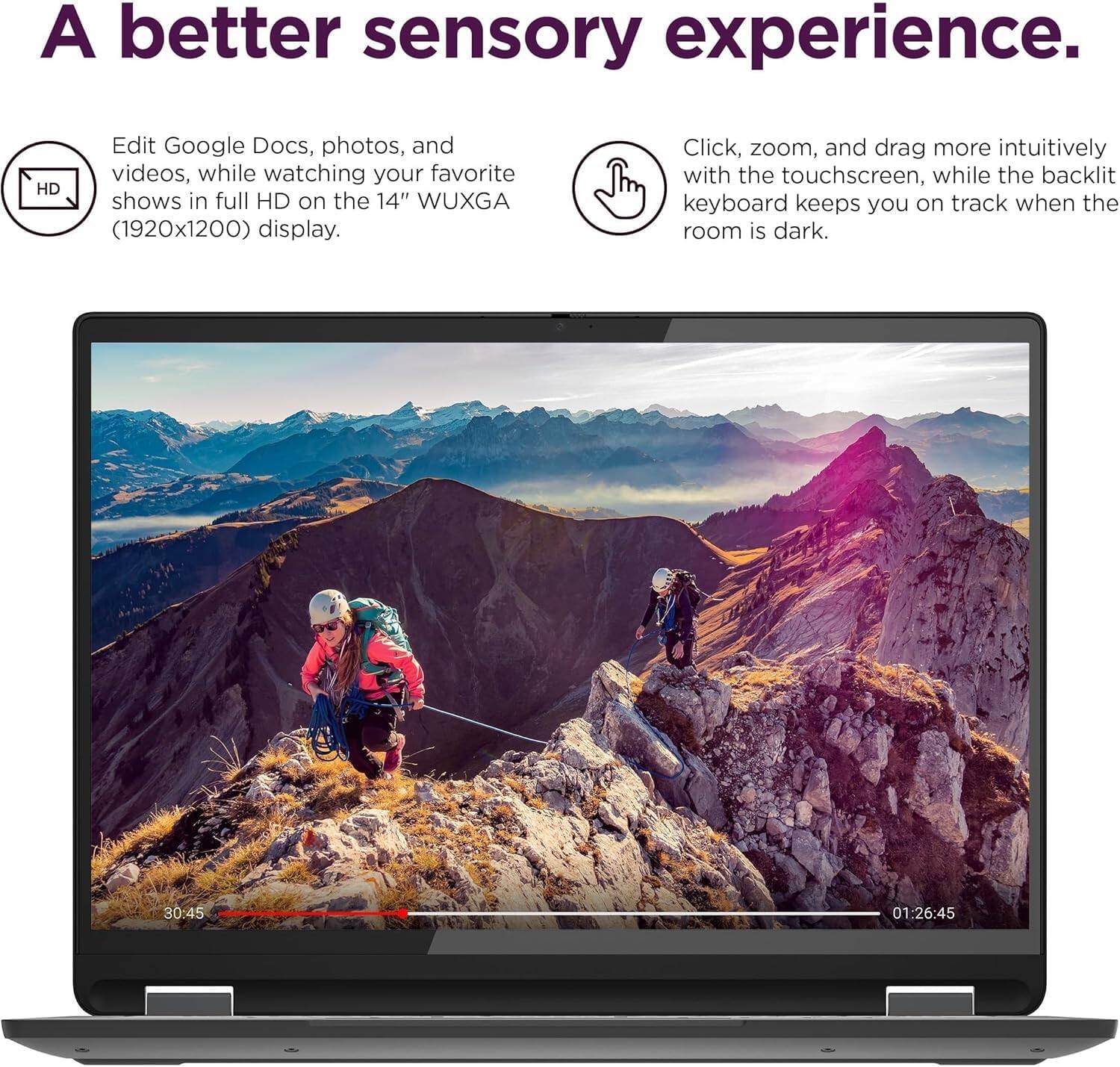 Lenovo IdeaPad Flex 5i Chromebook plus 14