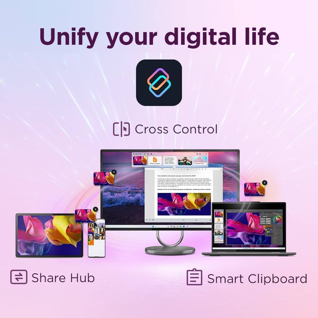 Unify your digital life

Cross Control

Share Hub

Smart Clipboard