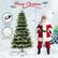 Merry Christmas 6ft 7ft UL-Certified Adapter 2 Pairs of Gloves 26 inch E 4.3ft