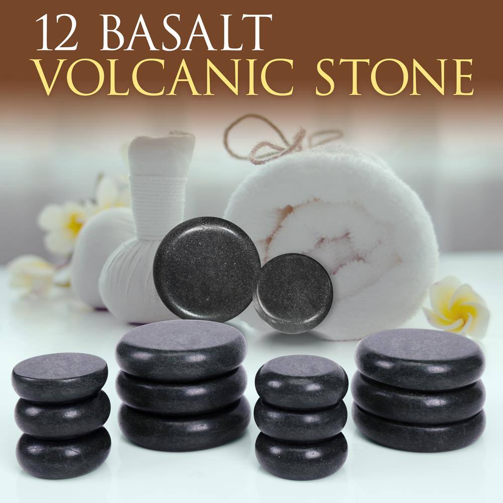 12 BASALT VOLCANIC STONE