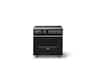 Viking - 36 in. Wide 6 Burner Pro 7 Series 5.6 Cu. Ft. Freestanding Sealed Burner Gas Convection Range - Onyx - Onyx