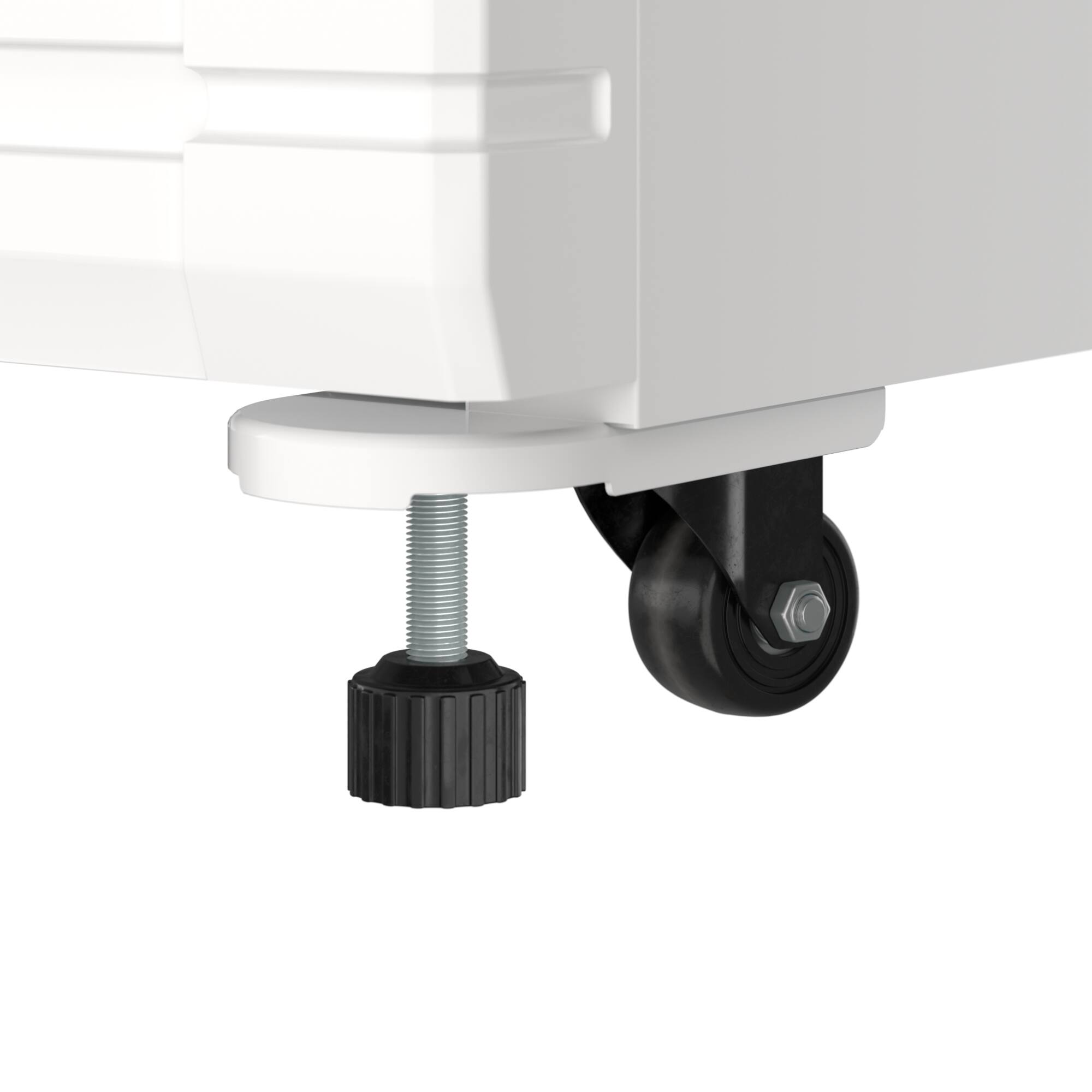 Alt View 8. Koolmore - 35 in. Commercial 2-Glass Door Merchandiser Refrigerator, 16.5 cu. ft. in White (KM-MDR-2GD-35) - White.