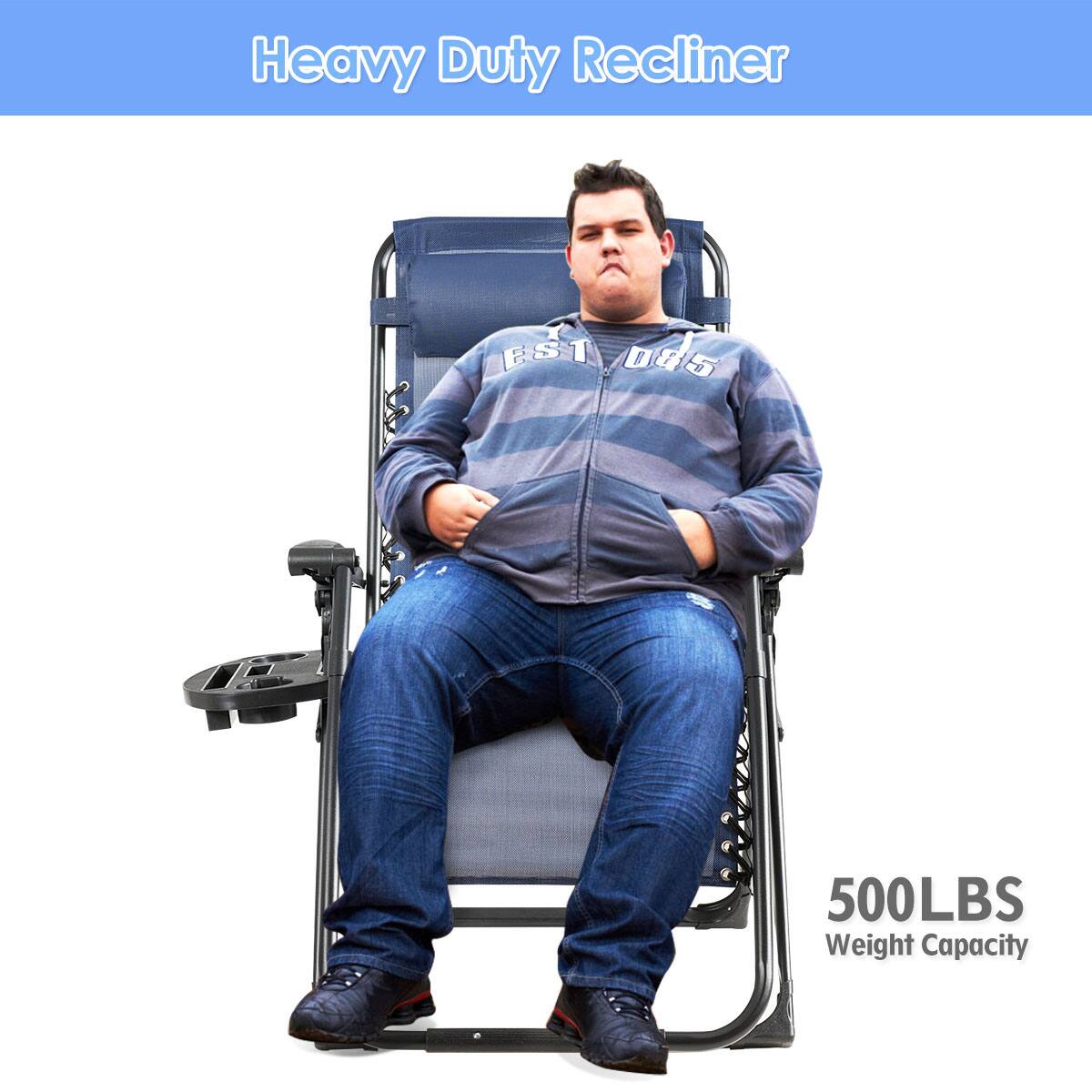 Heavy Duty Recliner, 500LBS Weight Capacity