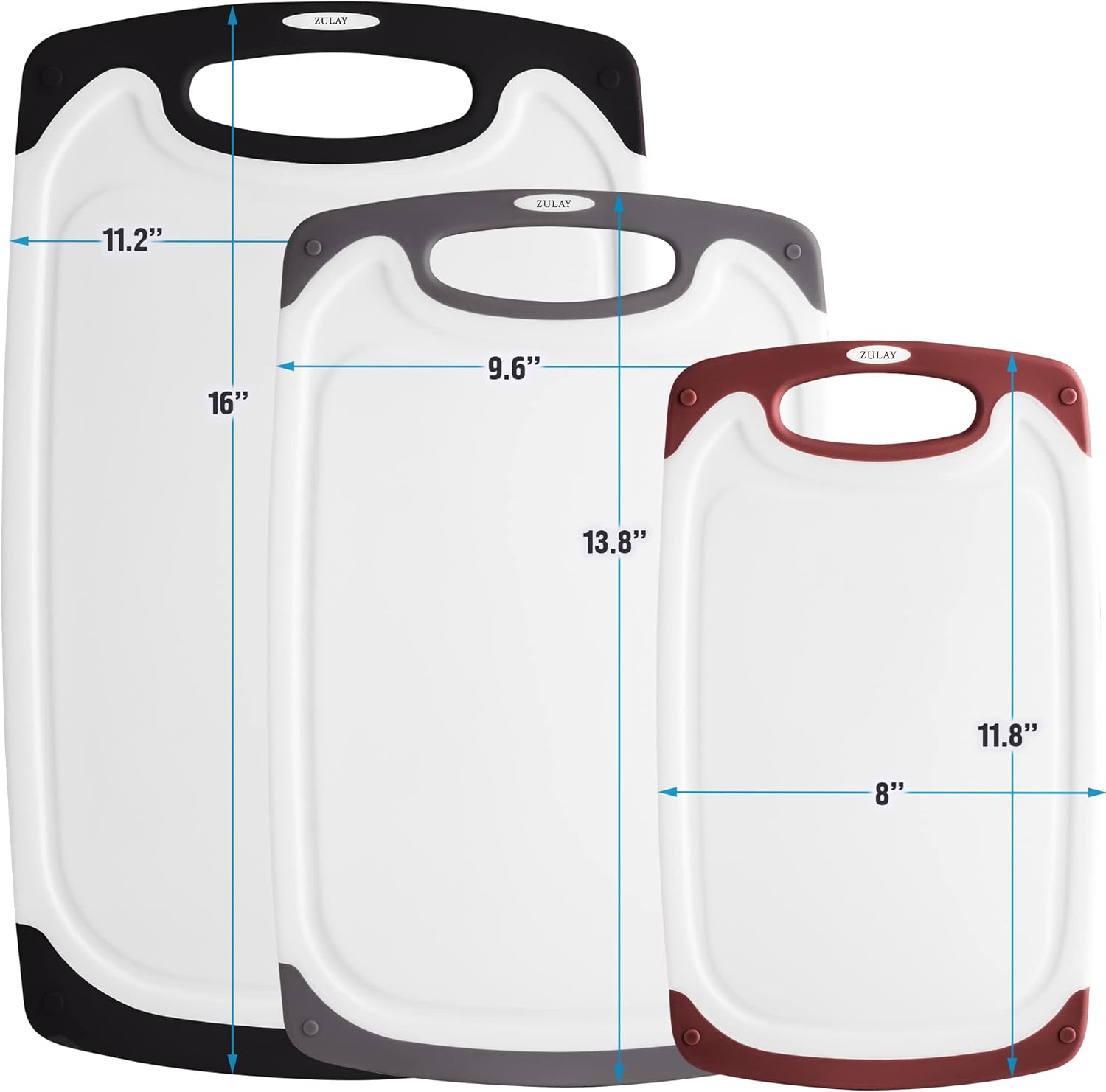 ZULAY  
11.2" x 16"  
ZULAY  
9.6" x 13.8"  
ZULAY  
11.8" x 8"