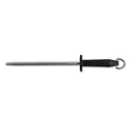 Front. Victorinox - 10 inch Knife Sharpener with Finger Guard - Stainless Steel.