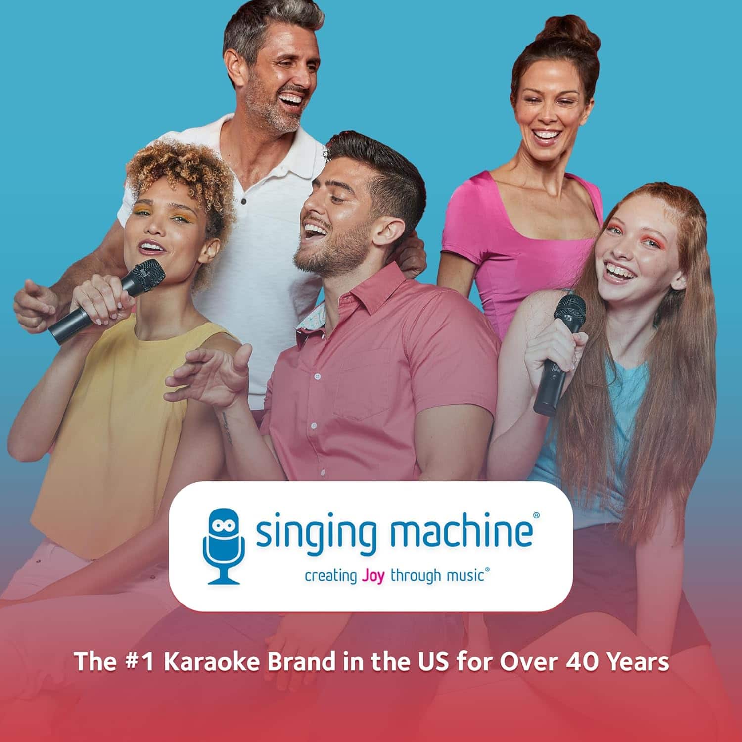 singing machine
creating joy through music
The #1 Karaoke Brand in the US for Over 40 Years