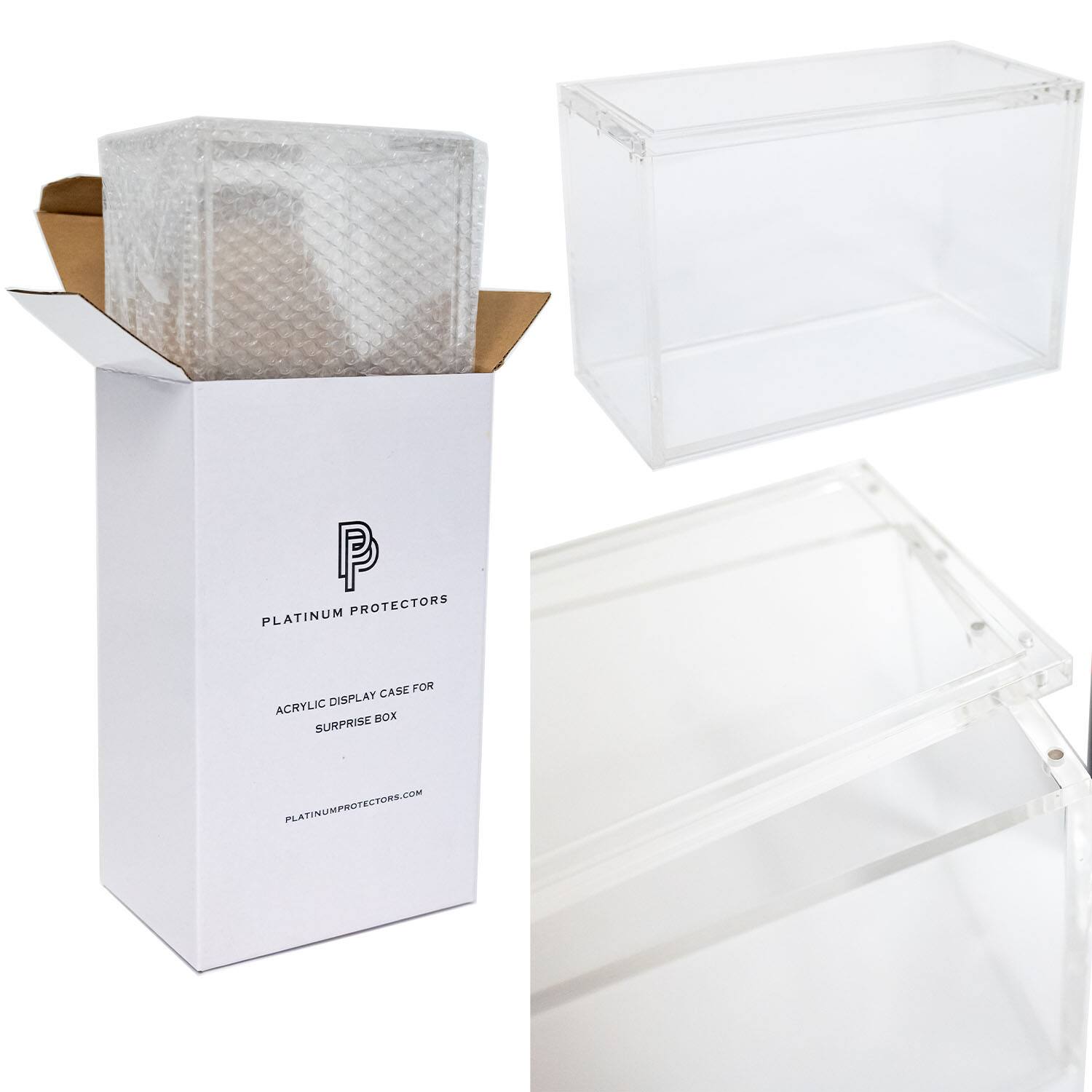 Platinum Protectors Premium Acrylic Display Case for Pokemon Surprise ...