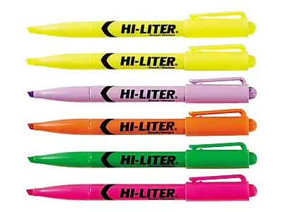 HI-LITER
HI-LITER
HI-LITER
HI-LITER
HI-LITER