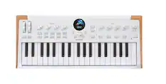 INSTRUMENT - EFFECTS
American tend - - kp
Brightness Volume Timbre Ravi Plane E.Puna Organ Time M BAS Movement 1 Treble Les -m dars sn Chare Scale AEI intensity 1E B/ Itety Delay 1 Cima Reverber Decay Master Klue Dct trans det Rers Fad Strings Basi See 1 +
ARTURIA Paria
Save as Lae Lae as ASTROLAB 37