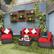 Alt View 1. Costway - 6PCS Patio Rattan Furniture Set Cushion Sofa Coffee Table Ottoman - Red.