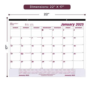 Dimensions: 22" X 17"

January 2025

SUNDAY MONDAY TUESDAY WEDNESDAY THURSDAY FRIDAY SATURDAY

1 2 3 4 5 6 7  
8 9 10 11 12 13 14  
15 16 17 18 19 20 21  
22 23 24 25 26 27 28  
29 30 31

January 2025

January 2025