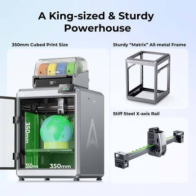 Creality K2 Plus 3D Printer and CFS Multi color printing system Creality K2 Plus 3D Printer and CFS Multi color printing system